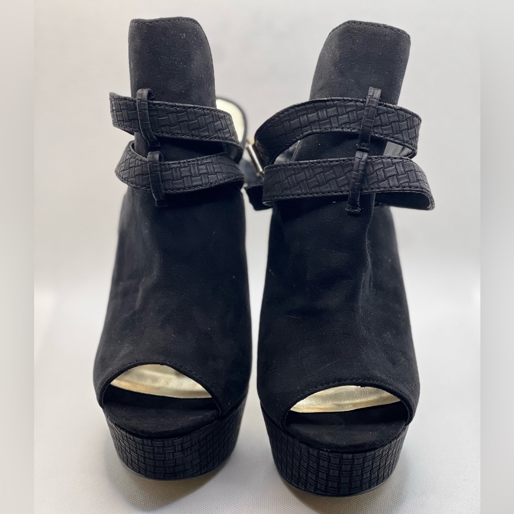 Peep-Toe Booties